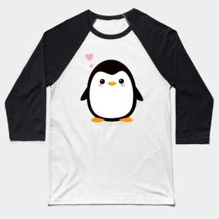 Kawaii Penguin T-Shirt Baseball T-Shirt